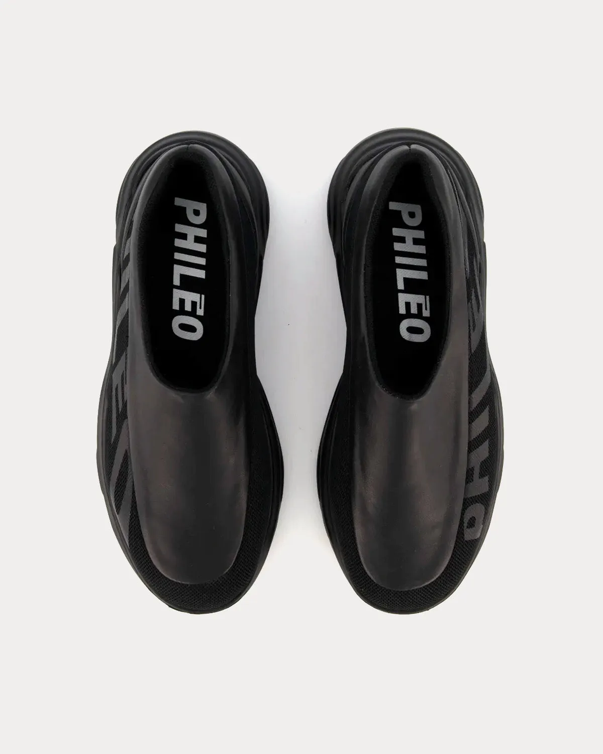 018C Futurmoc Black Slip On Sneakers