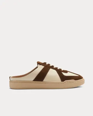 21S1302 Latte Slip On Sneakers