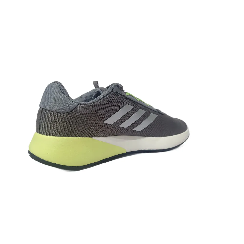 Adidas Men's Dashcore Running Shoe (Iron/Lucid Lemon/Grey/Silver)