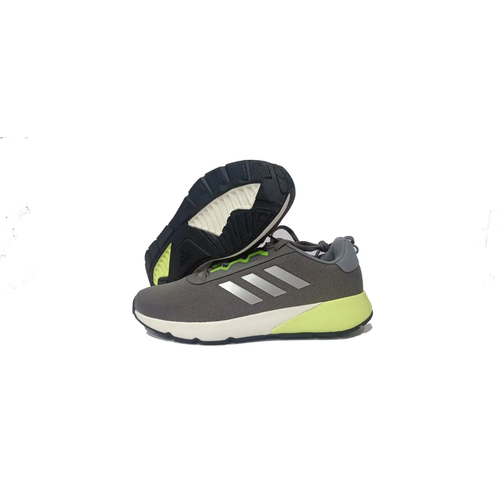 Adidas Men's Dashcore Running Shoe (Iron/Lucid Lemon/Grey/Silver)