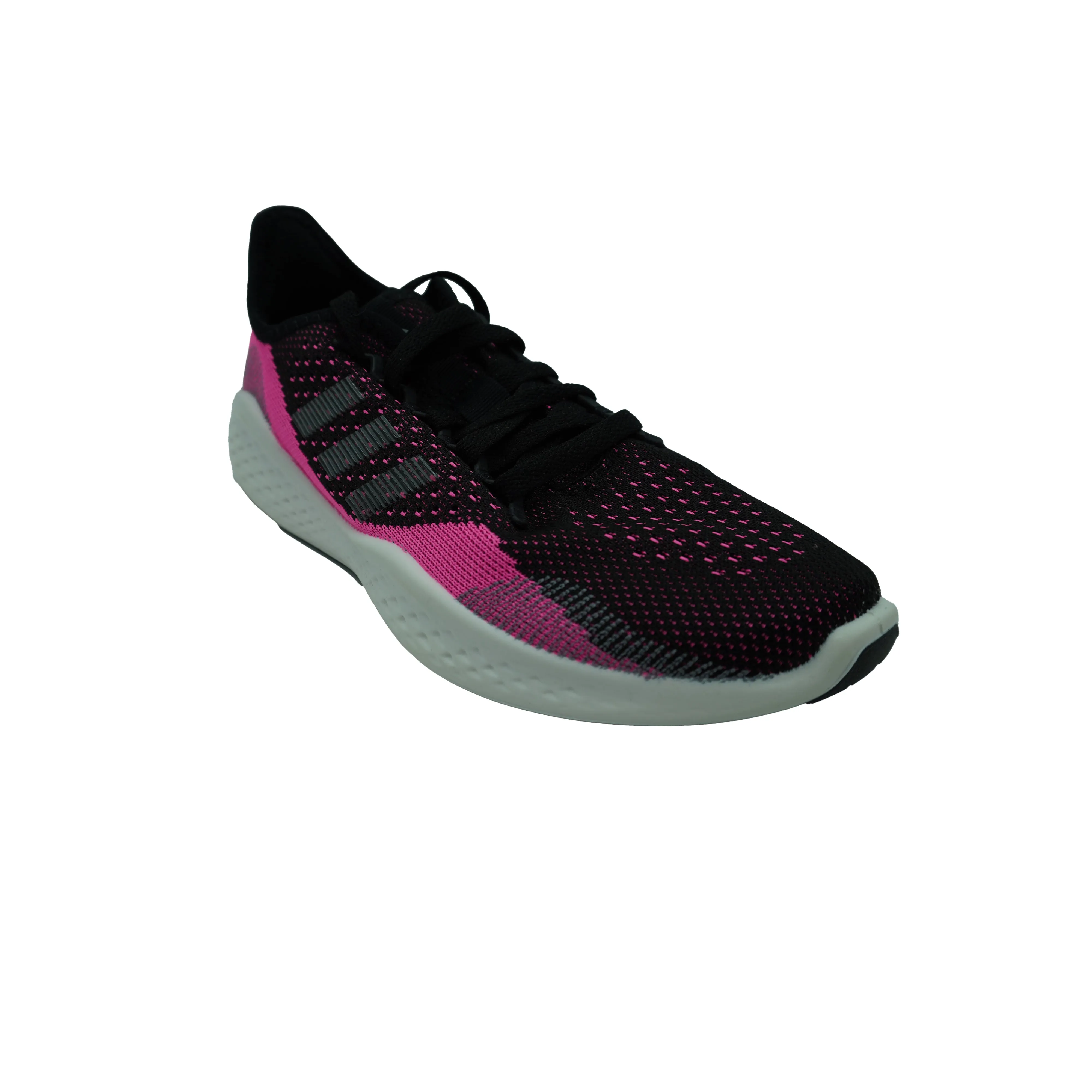Adidas Women's Fluidflow 2.0 Running Athletic Shoes Black Pink Size 7.5