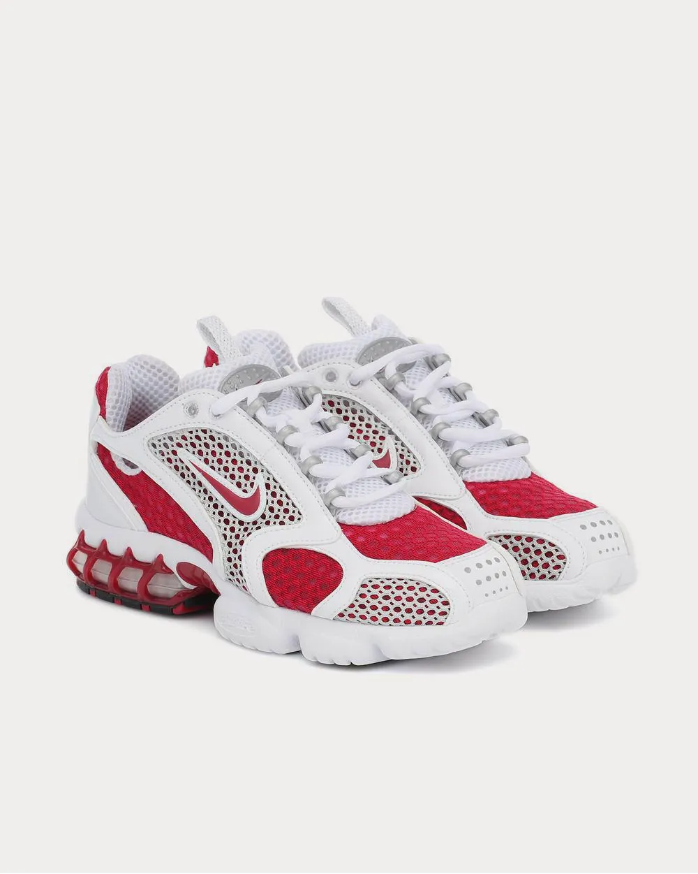 Air Zoom Spiridon Cage 2 white/red Running Shoes