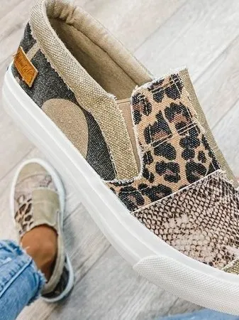 Alana – Leopard Slip-on Sneakers
