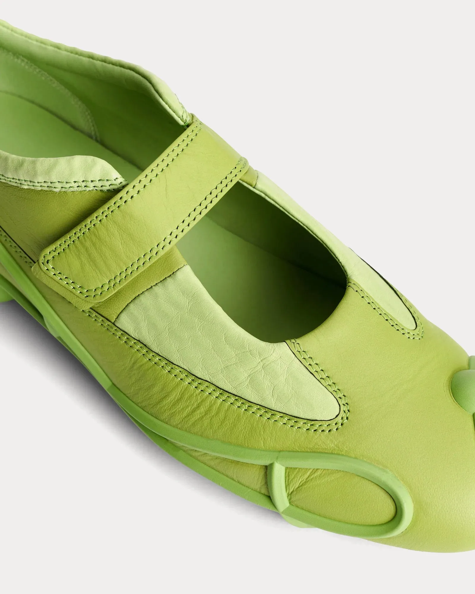 Artemis Maryjane Opaline Green Slip On Sneakers