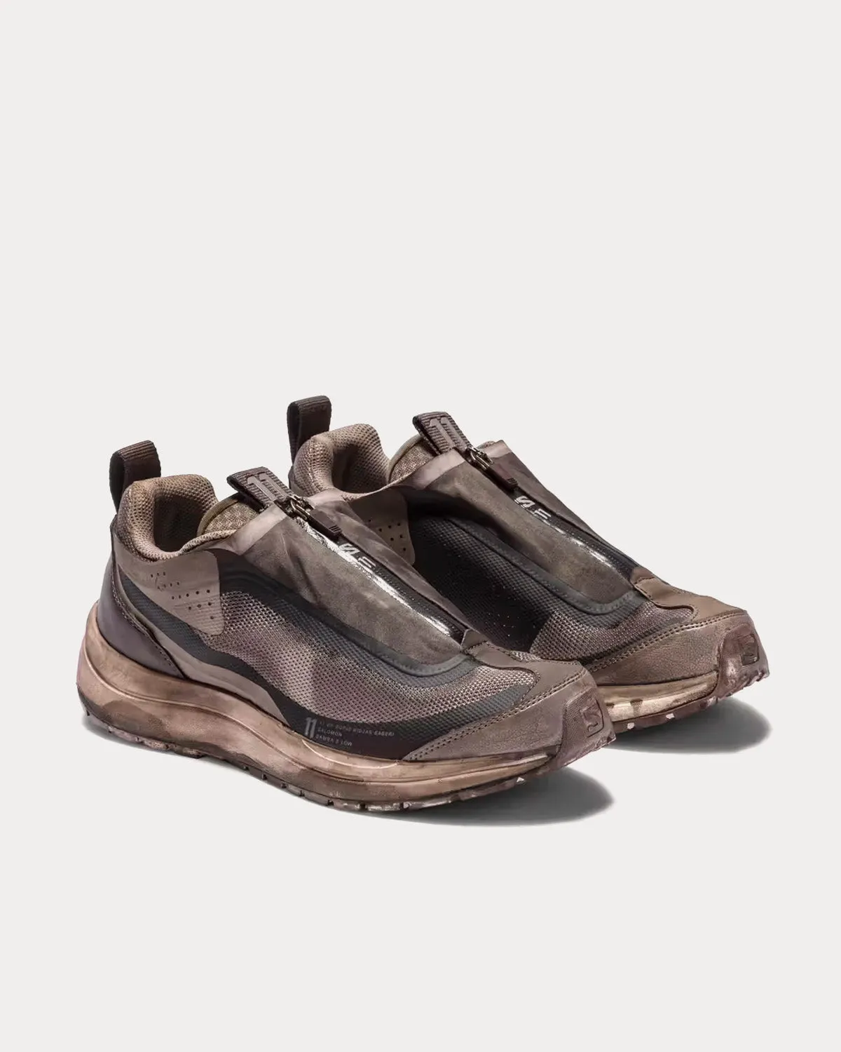 Bamba 5 Dirty Grey Slip On Sneakers