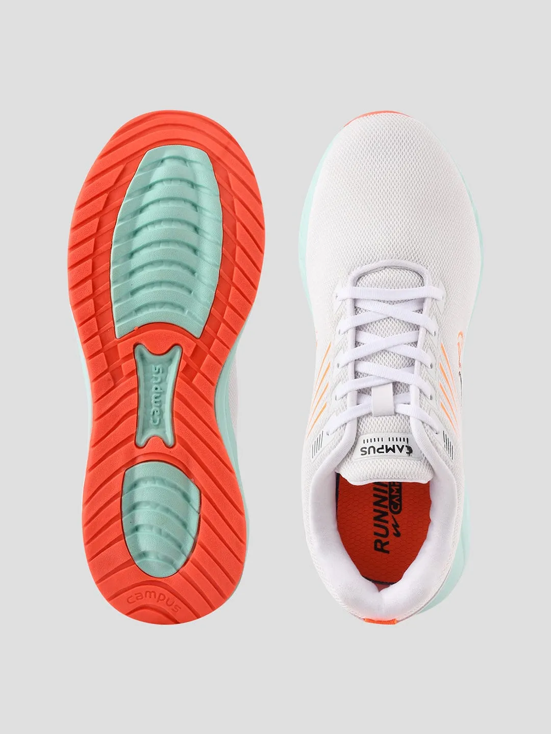 CAMP-BONFIRE White Men's Running Shoes