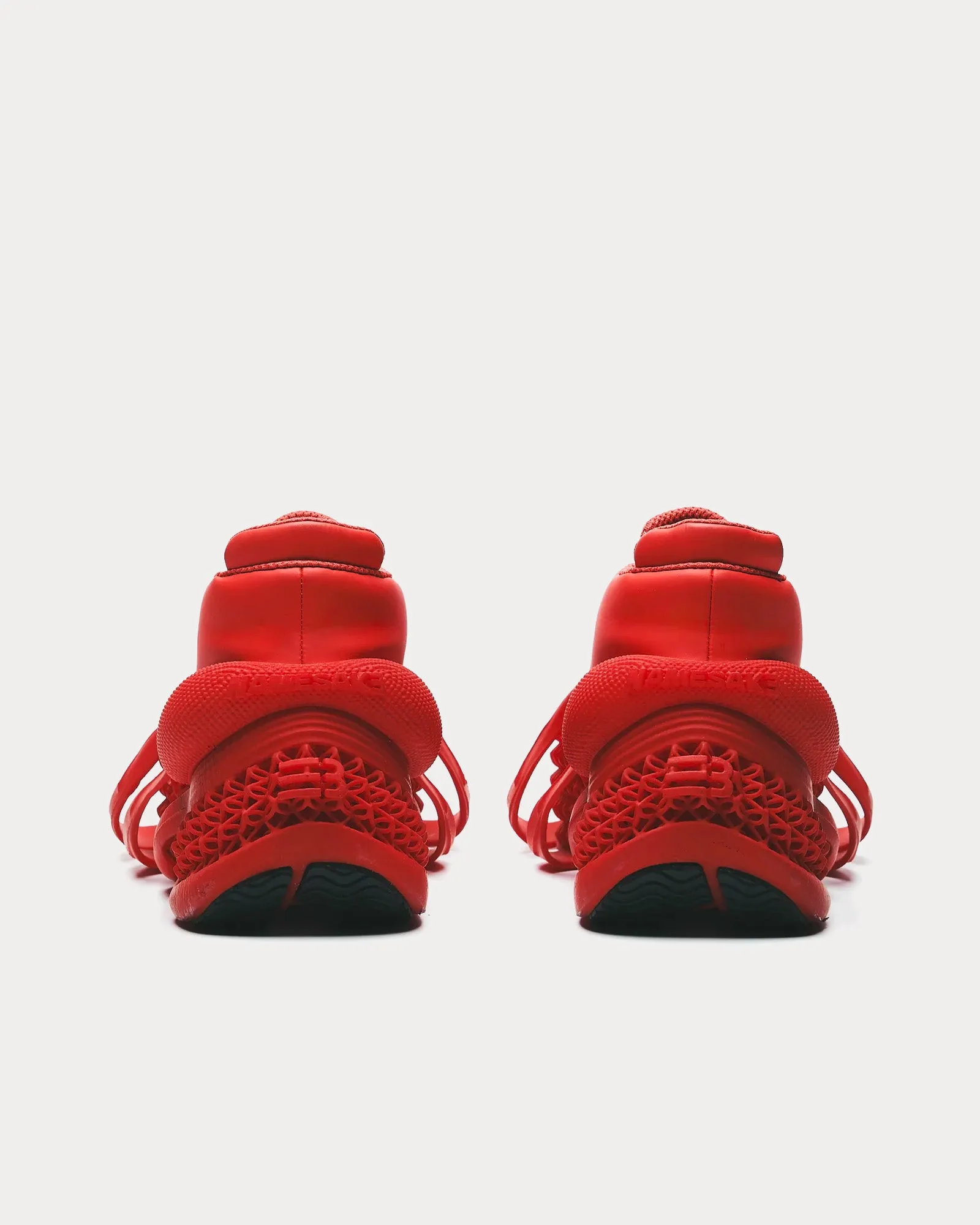 Clippers 8000 'Adrenaline Rush' Red Slip On Sneakers