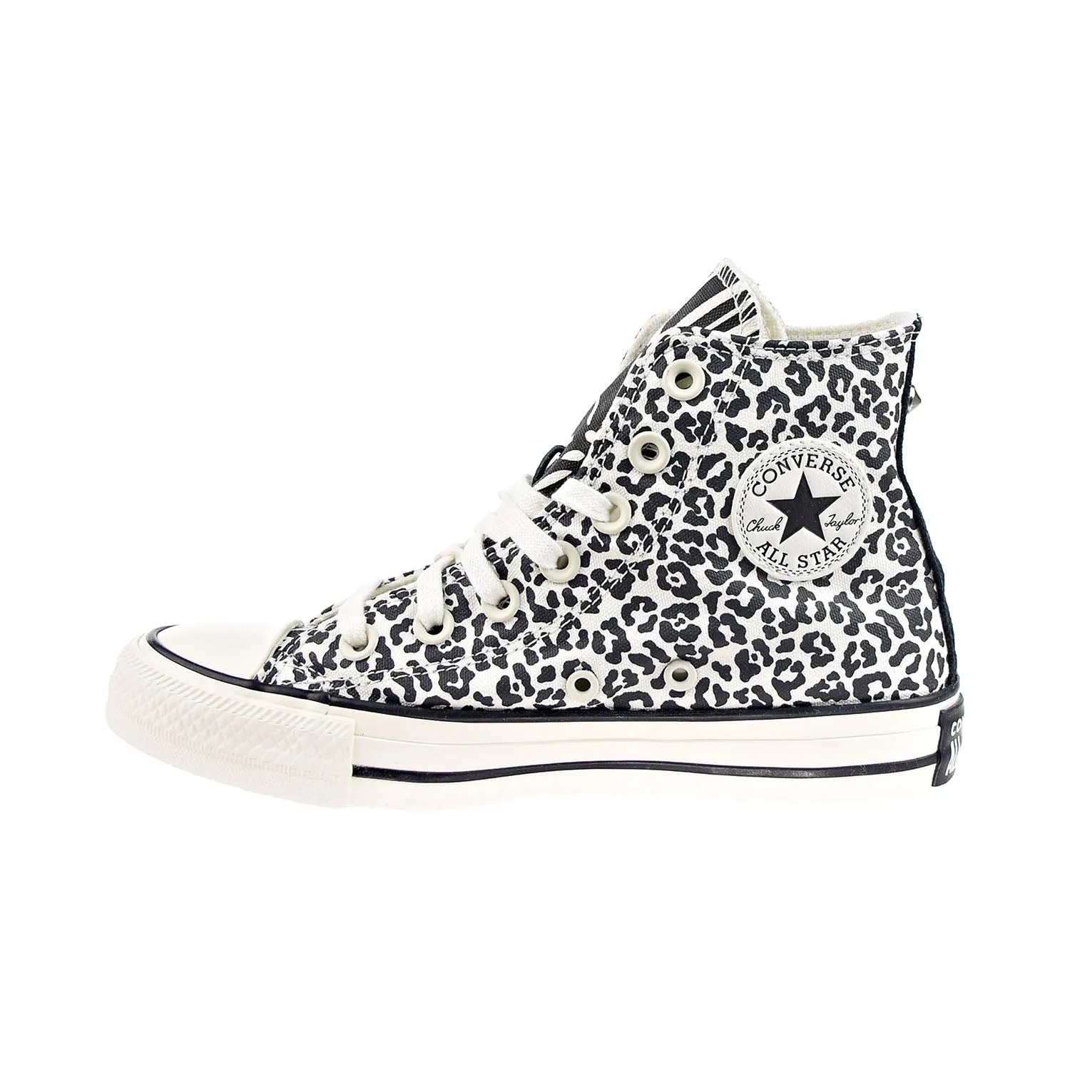 Converse Chuck Taylor All Star Animal Mix Women's High Top Shoes Egret-Black