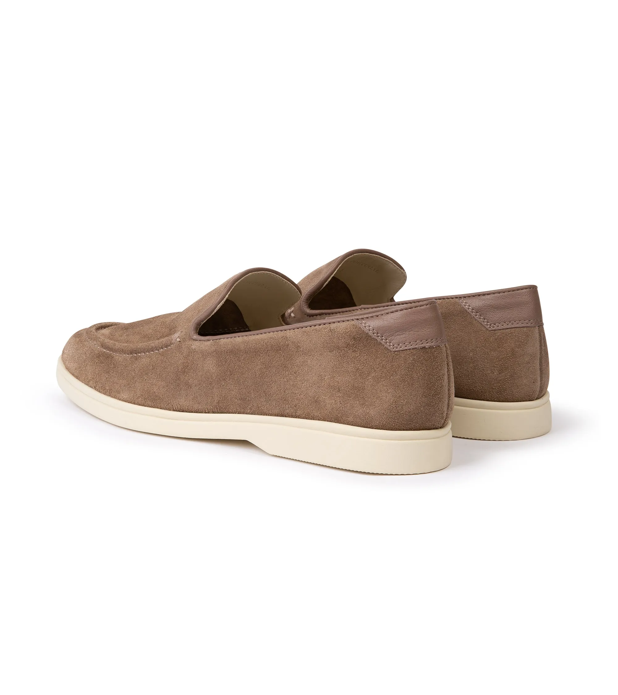 CQP Debonair Suede Slip-On Sneaker: Tabac