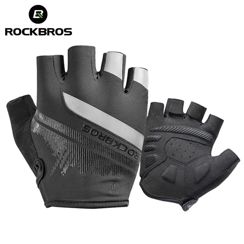 Cycling Gloves Half Finger Shockproof Wear