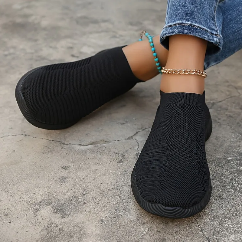 Dames slip-on loafer-licht, ademende vrijetijdsschoenen