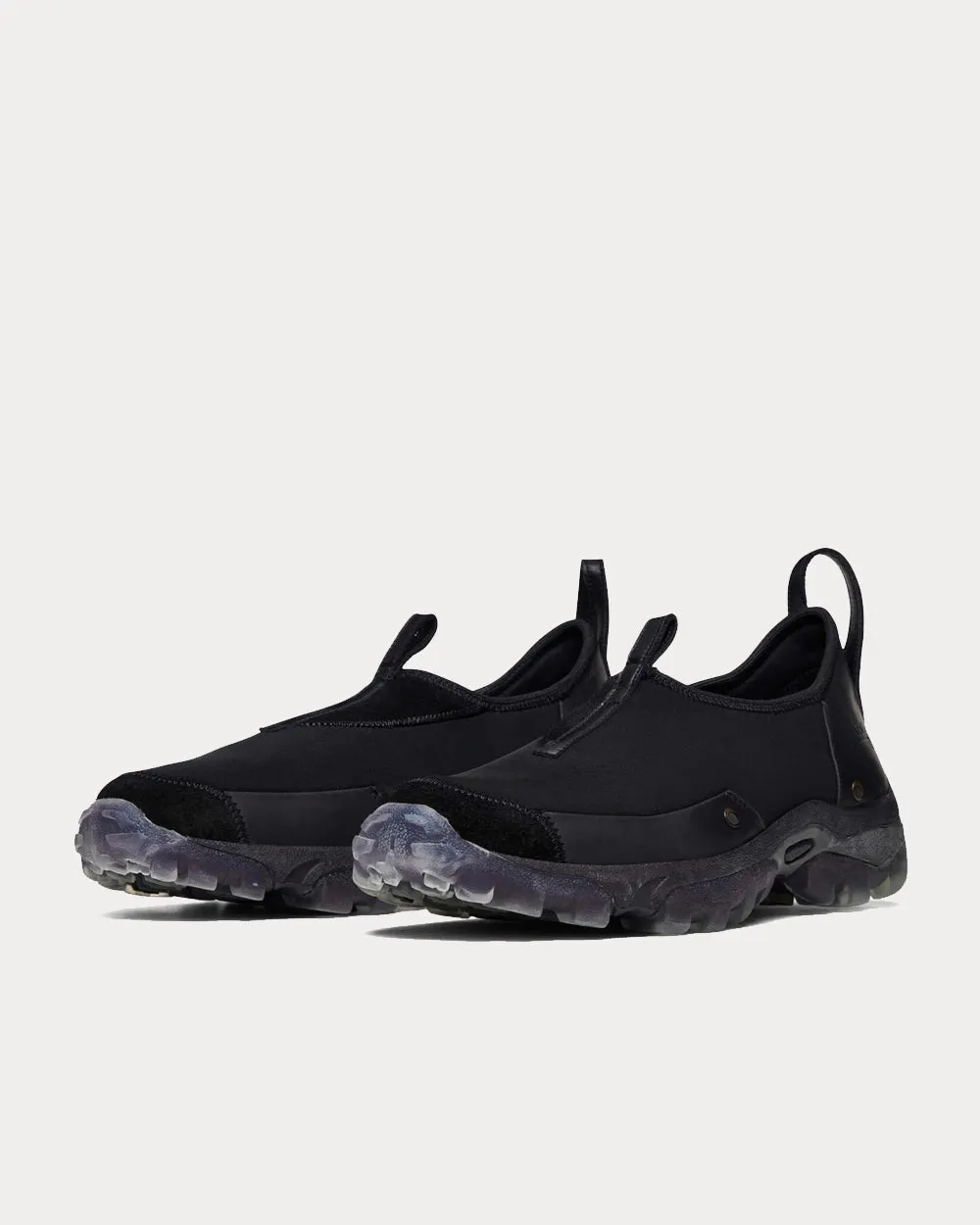 Delta Dirt Moc Black Slip On Sneakers