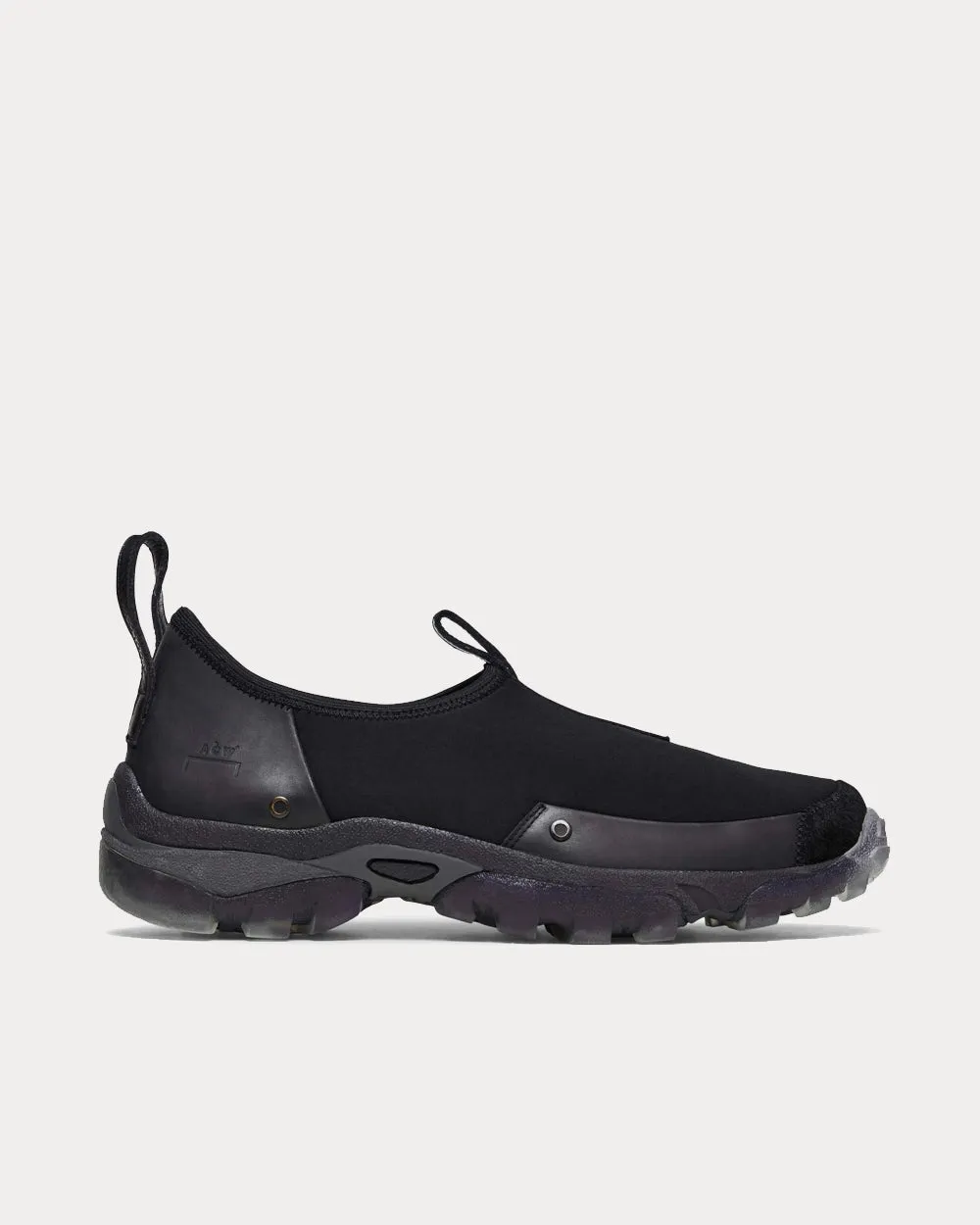 Delta Dirt Moc Black Slip On Sneakers
