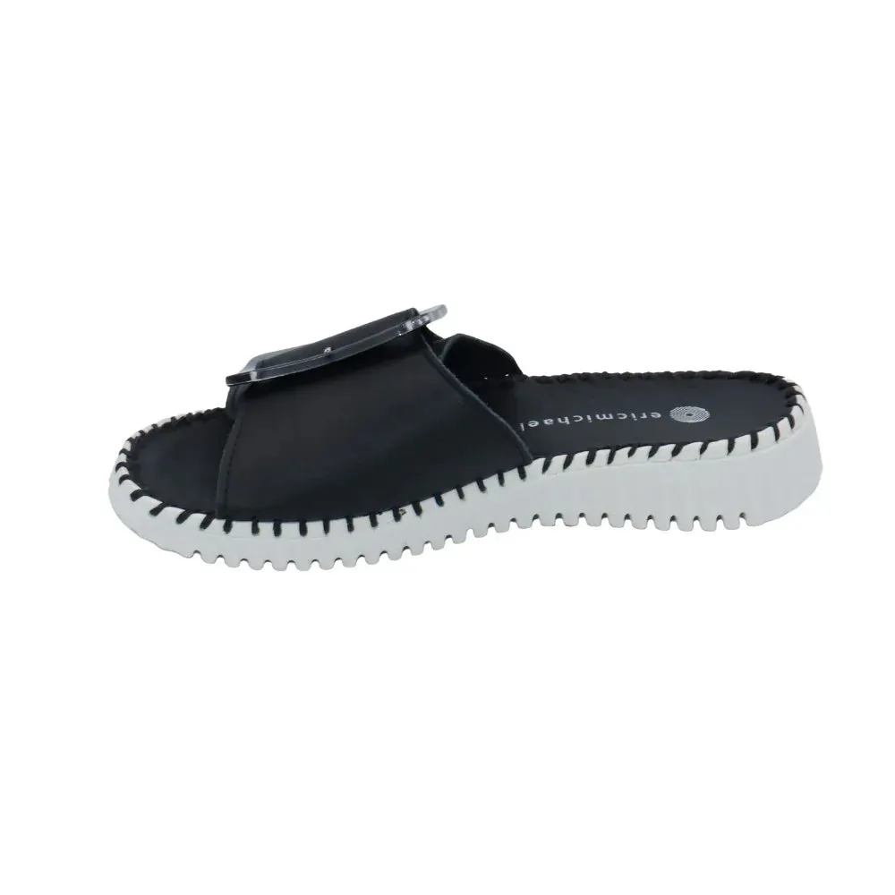 Eric Michael by Laurevan Women's Darla Slide - Black