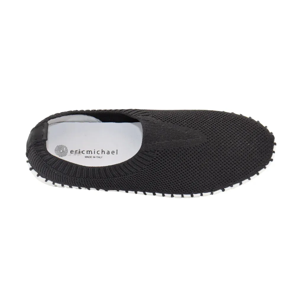 Eric Michael by Laurevan Women's Lucy Slip On Shoe - Black