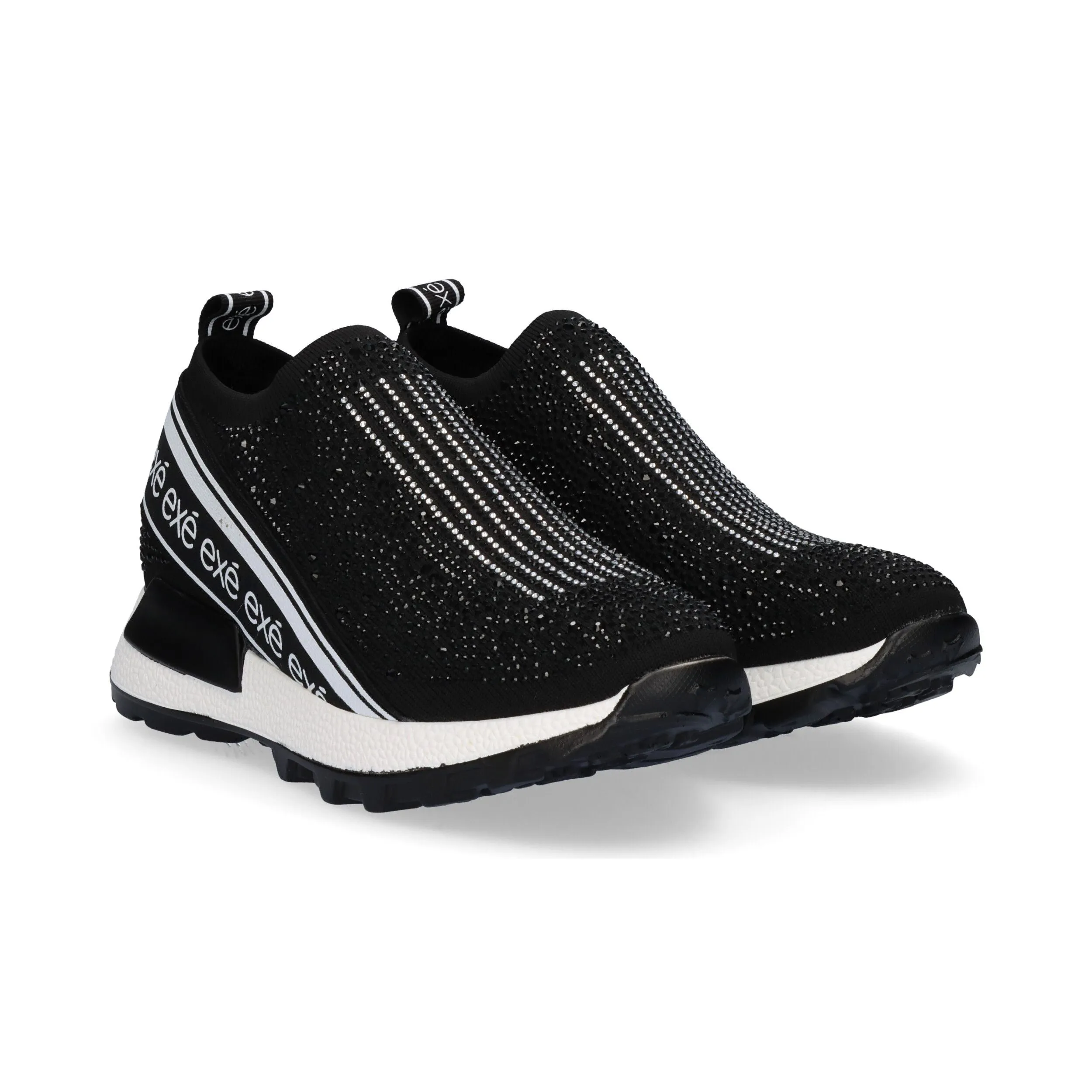 EXE EX9210A Bedazzled Slip On Sneaker