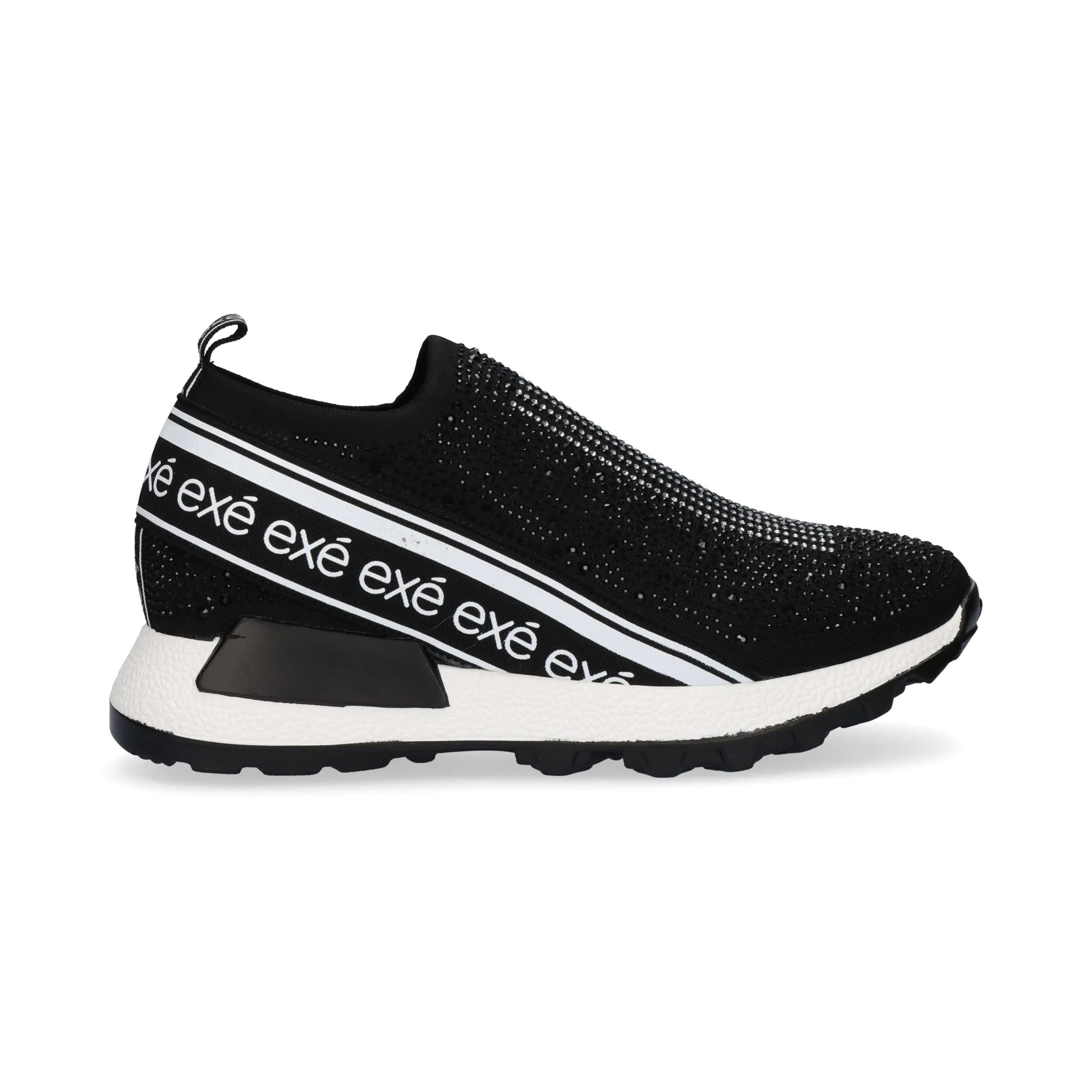 EXE EX9210A Bedazzled Slip On Sneaker
