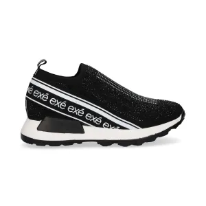 EXE EX9210A Bedazzled Slip On Sneaker