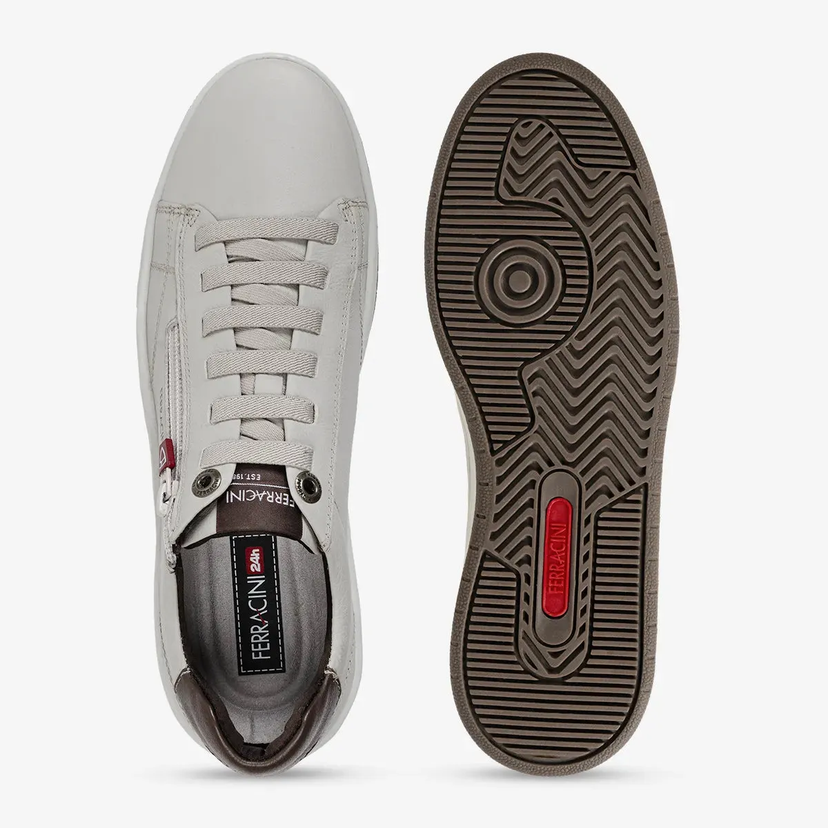 Ferracini Vox Men's Leather Slip-on Sneakers 8052