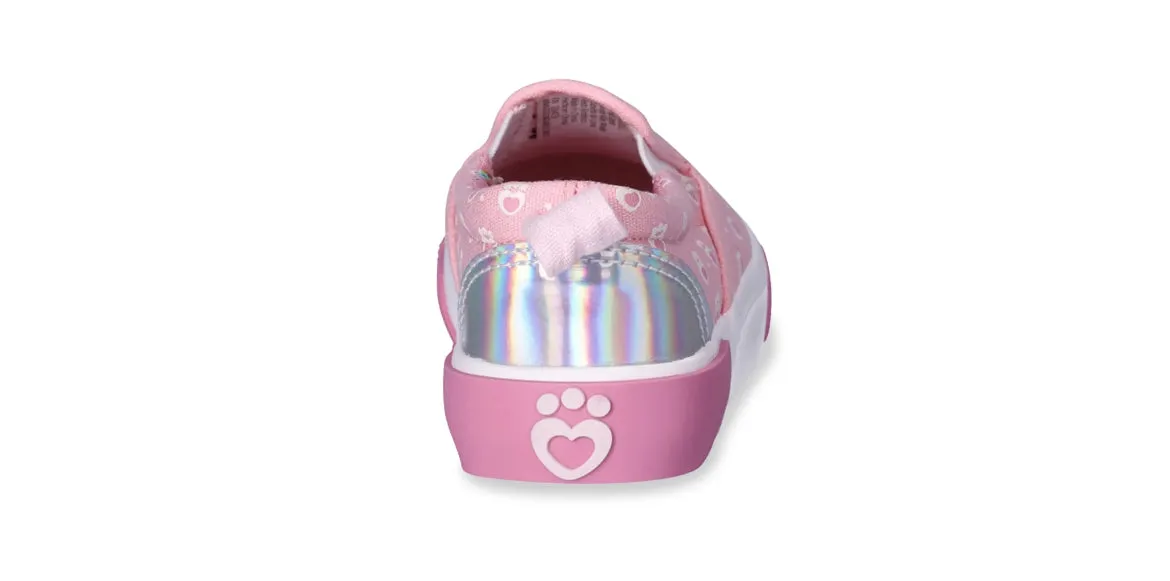 Gabby's Dollhouse Toddler Girls' Twin Gore Slip-On Sneakers