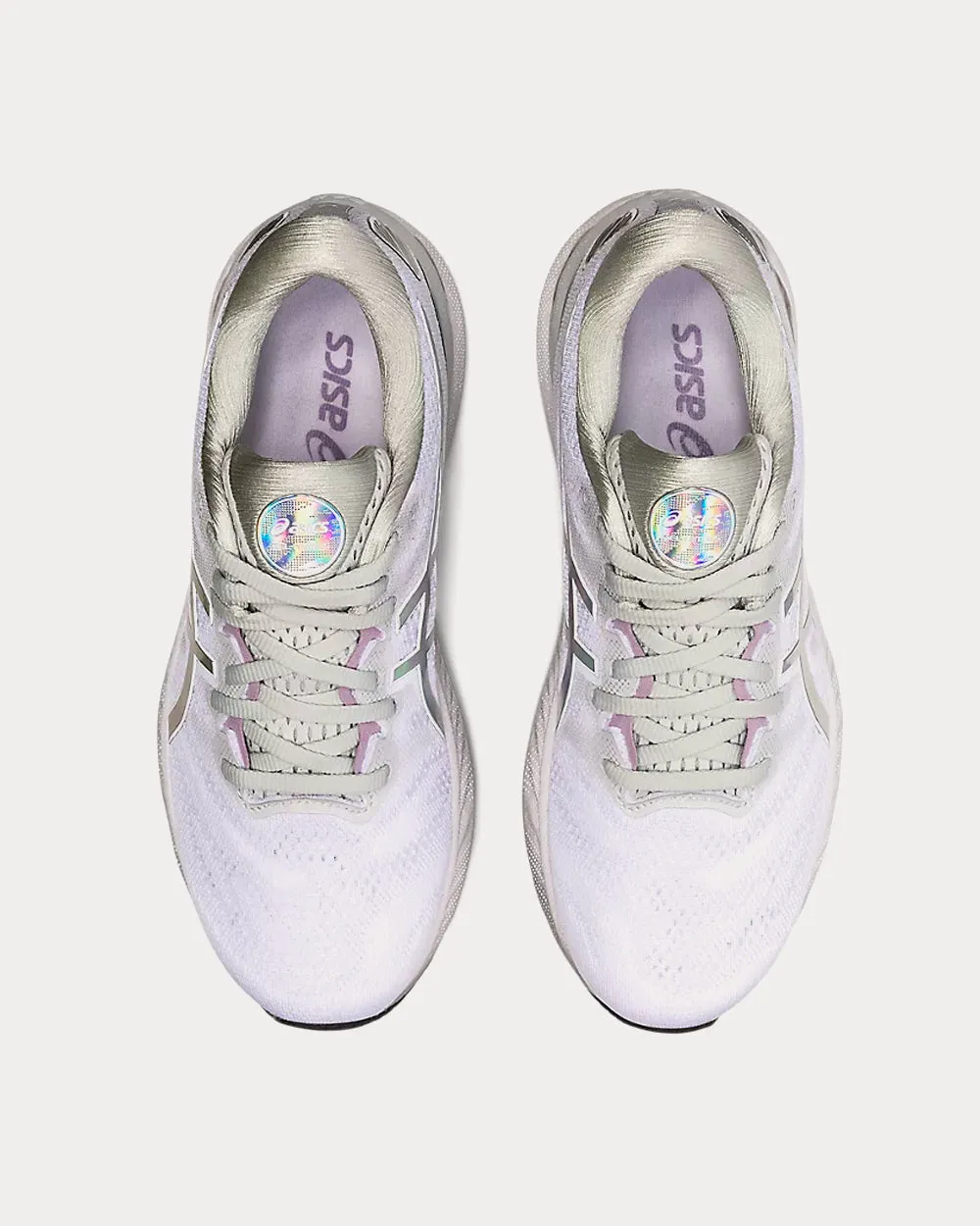 Gel-Nimbus 23 Platinum Glacier Grey / White Running Shoes