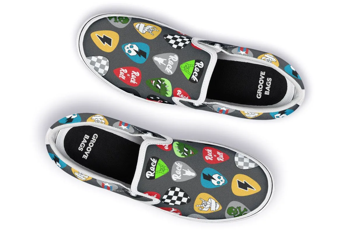 Guitar Picks Slip-On Shoes