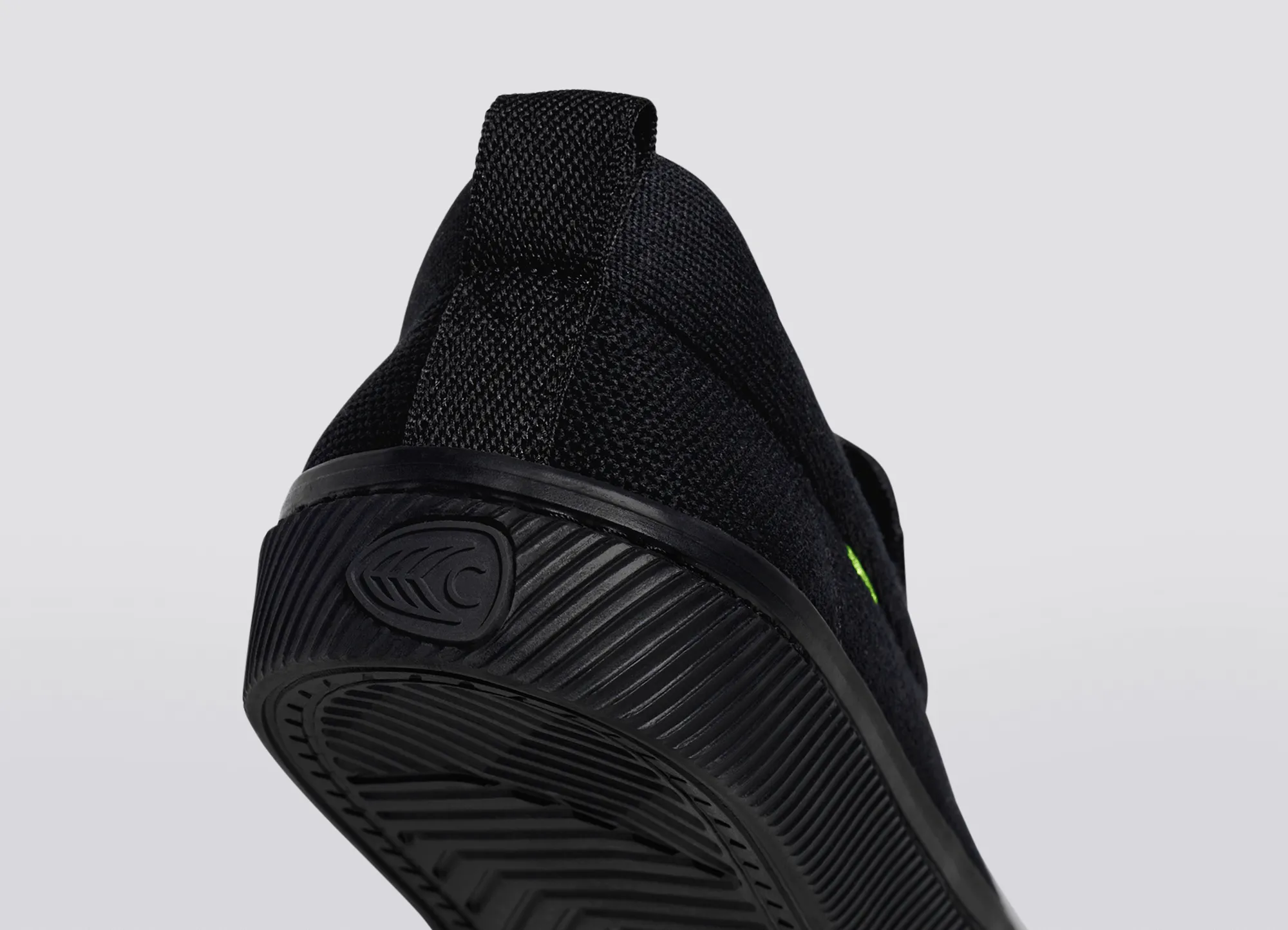 IBI SLIP-ON All Black Knit Sneaker Women