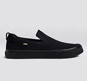 IBI SLIP-ON All Black Knit Sneaker Women