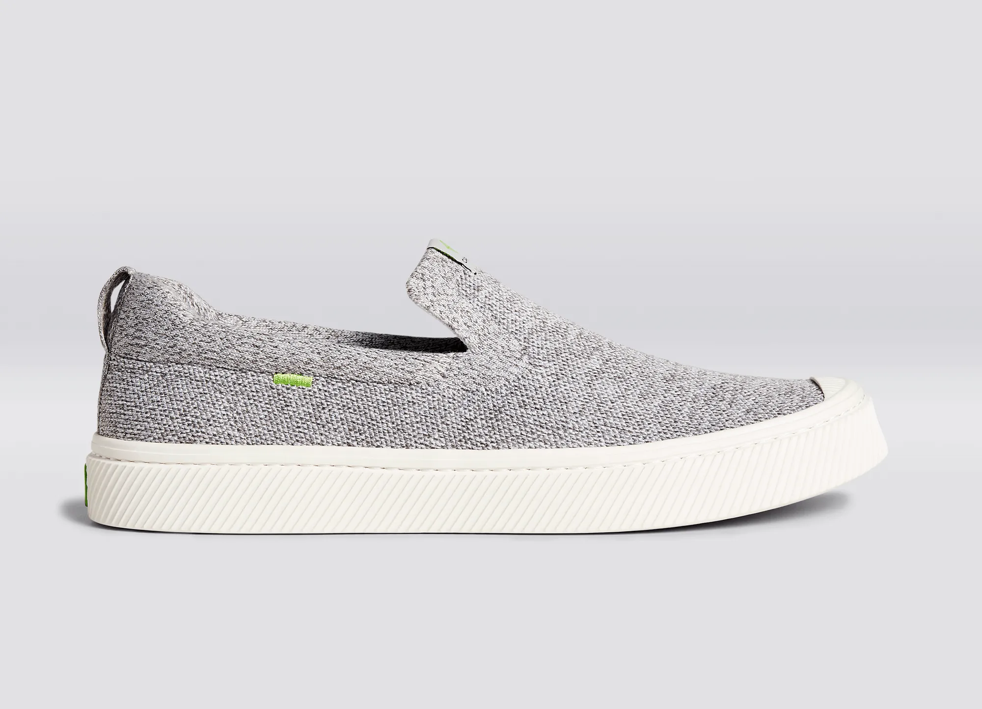 IBI SLIP-ON Stone Light Grey Knit Sneaker Women
