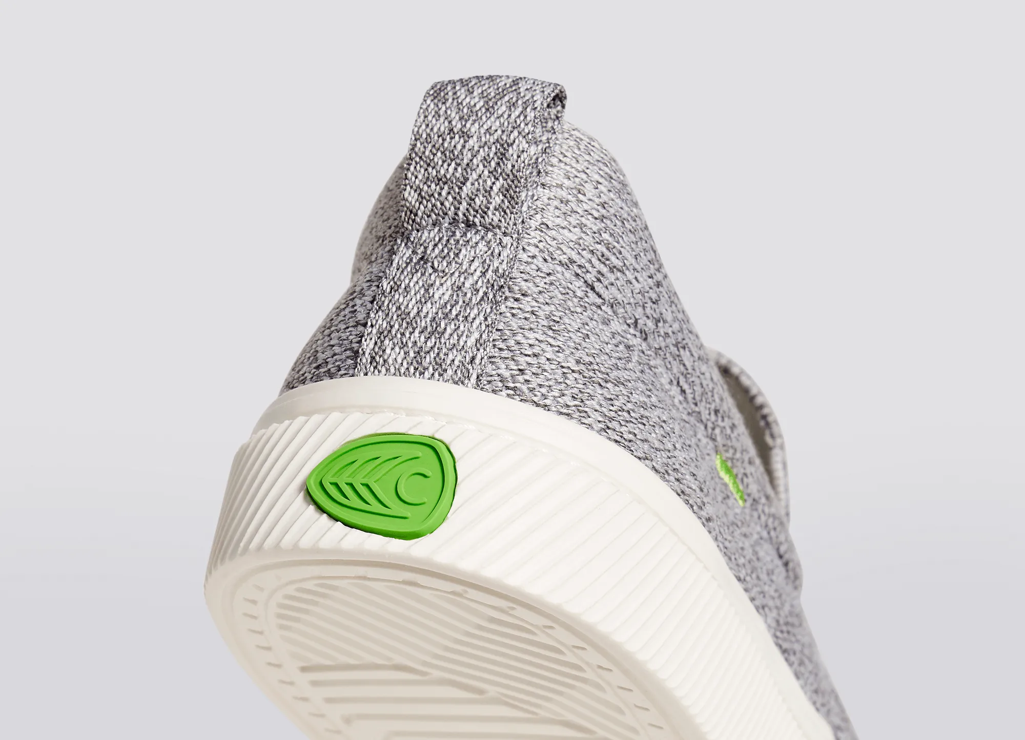 IBI SLIP-ON Stone Light Grey Knit Sneaker Women