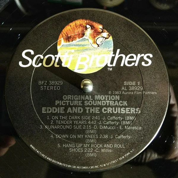 John Cafferty And The Beaver Brown Band - Eddie And The Cruisers (Original Motion Picture Soundtrack) (LP, Album) (Near Mint (NM or M-))