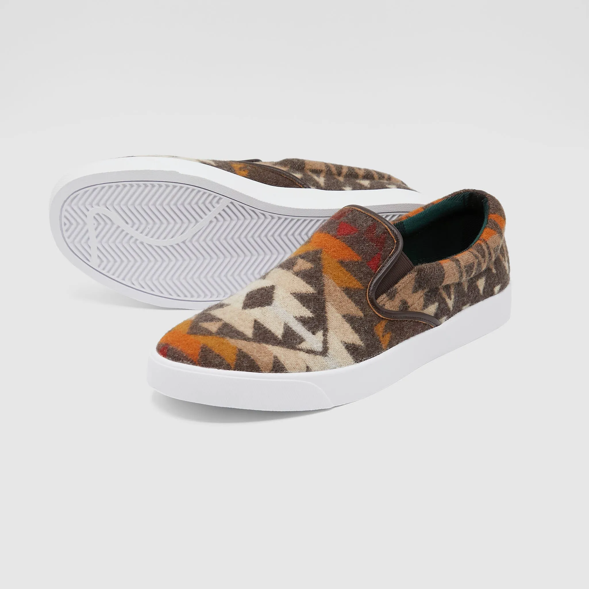 Junya Watanabe Man x  Pendleton Slip On Sneakers