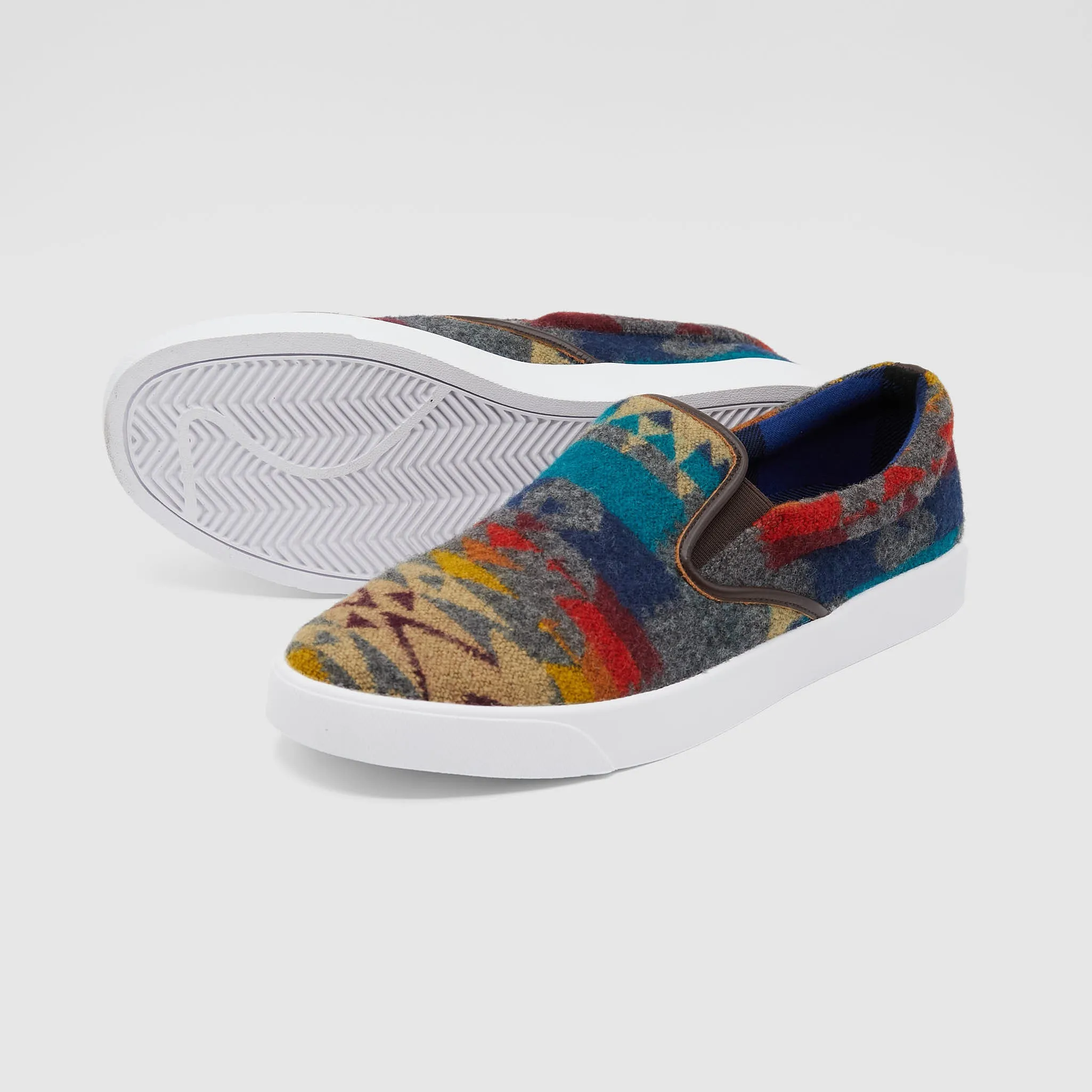 Junya Watanabe Man x  Pendleton Slip On Sneakers