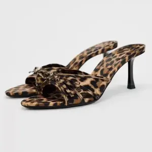 Leopard Print High Heels