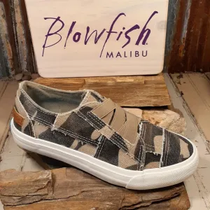 Marley Camo Canvas Slip On Sneaker