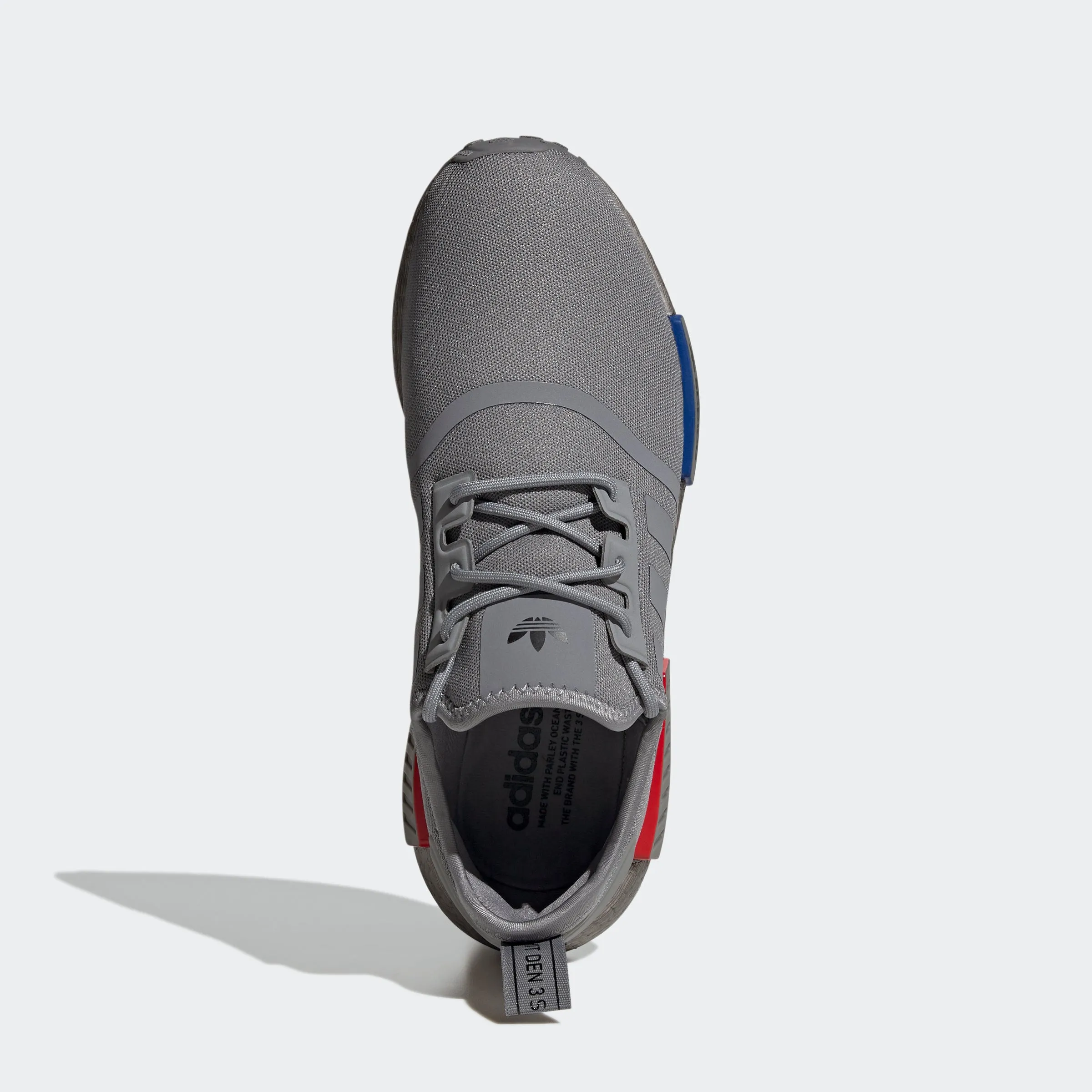 Men's adidas Originals NMD_R1 Shoes Grey Three