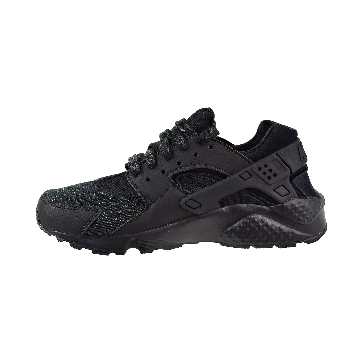 Nike Huarache Run SE Big Kids' Shoes Black