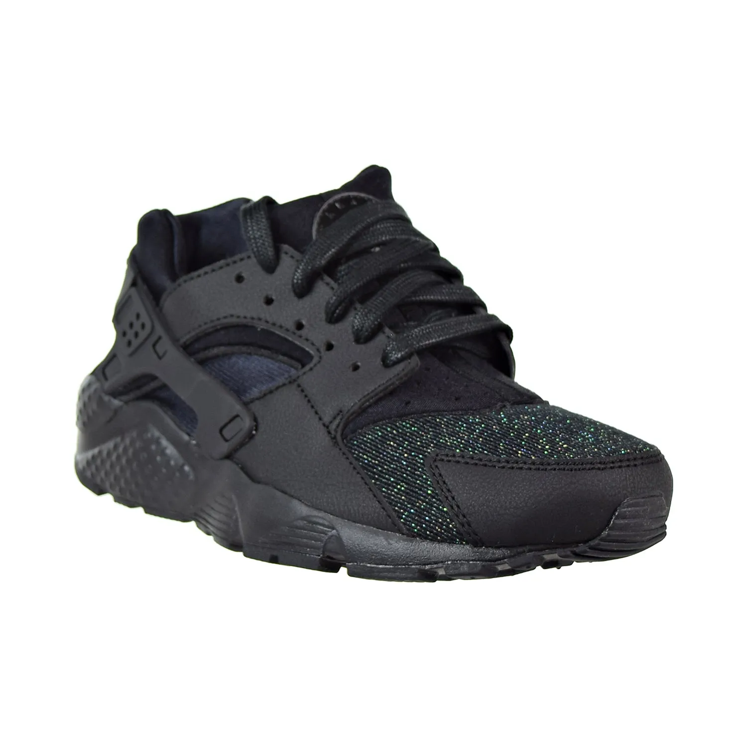 Nike Huarache Run SE Big Kids' Shoes Black