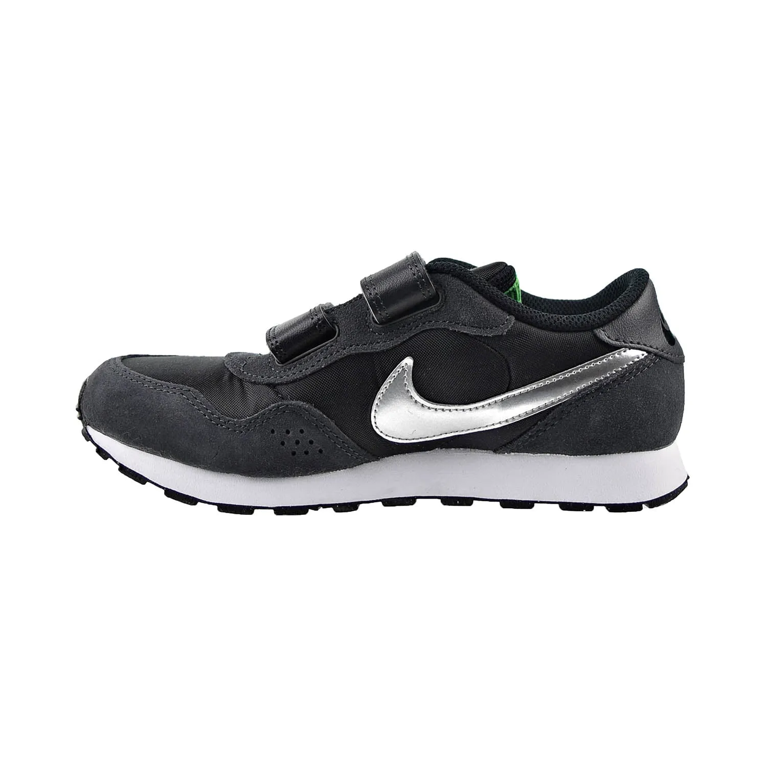 Nike MD Valiant (PS) Little Kids' Shoes Black-Chrome-Dark Smoke Grey