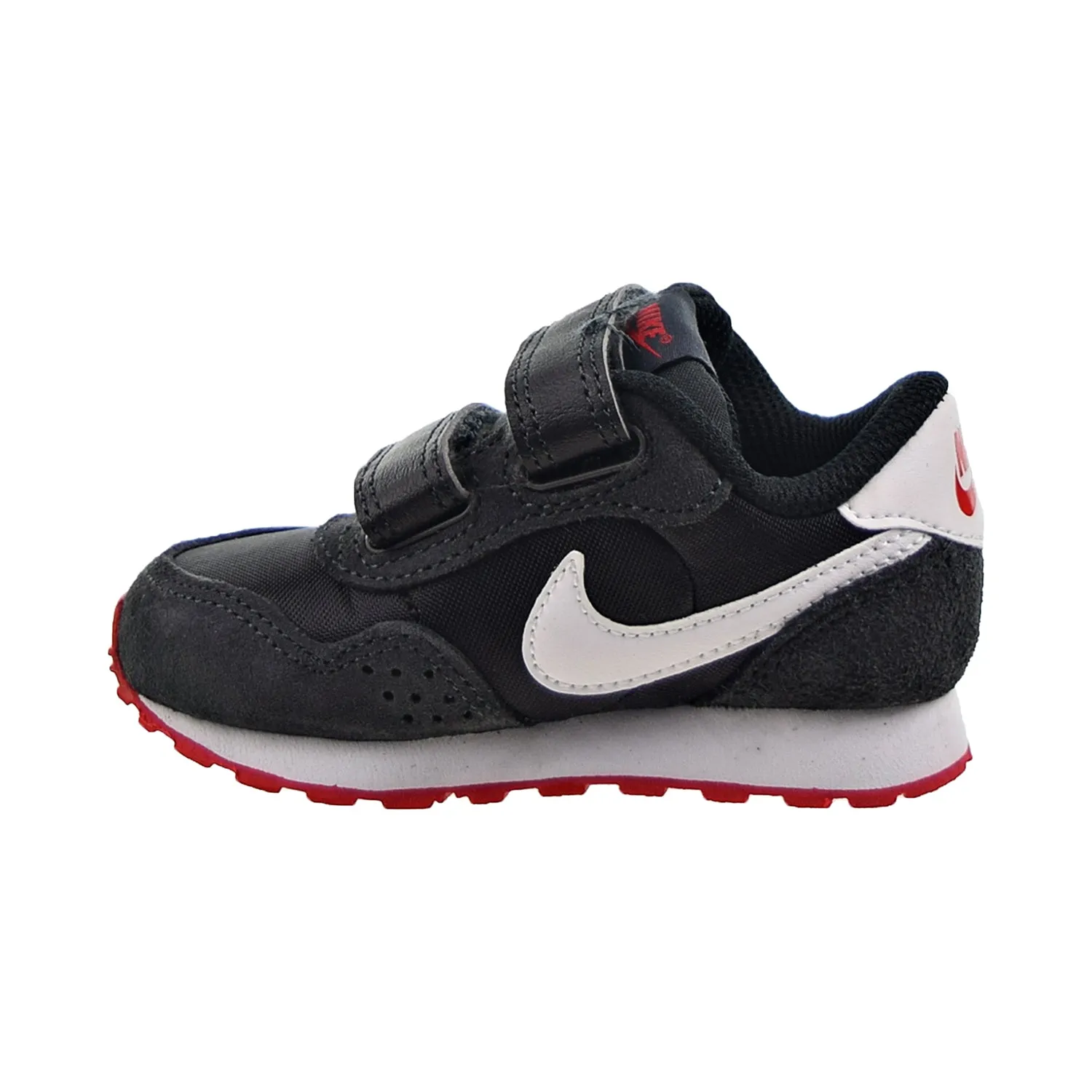 Nike MD Valiant (TD) Toddler's Shoes Black-Dark Smoke Grey-University Red