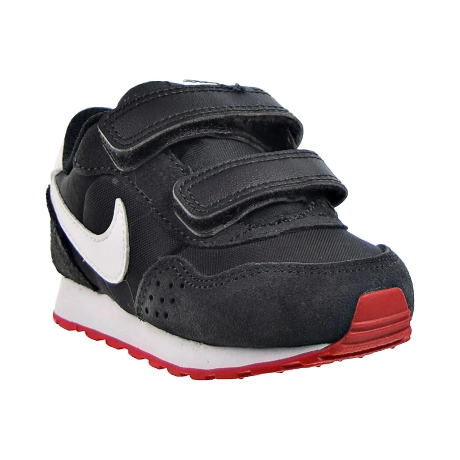 Nike MD Valiant (TD) Toddler's Shoes Black-Dark Smoke Grey-University Red