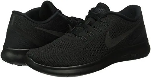 Nike Mens Free RN Running Shoes Black/Black/Anthracite 831508-002 Size 11.5