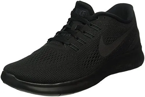 Nike Mens Free RN Running Shoes Black/Black/Anthracite 831508-002 Size 11.5