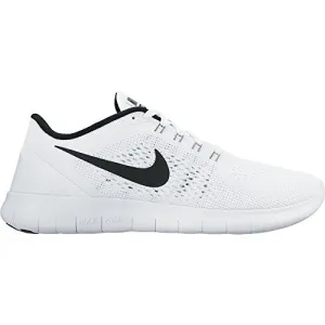 Nike Mens Free RN Running Shoes White/Black 831508-100 Size 11