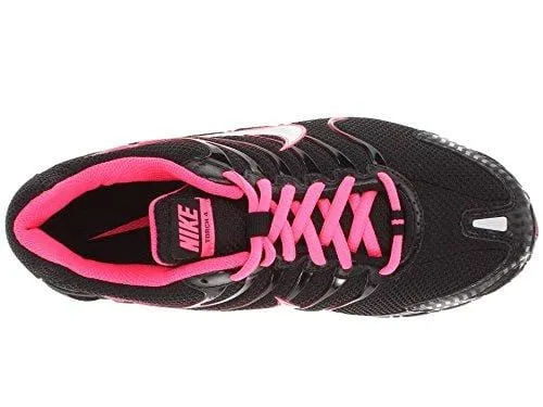 Nike Women's Air Max Torch 4 Running Shoe Black/Metallic Silver/Pink Flash Size 8 M US