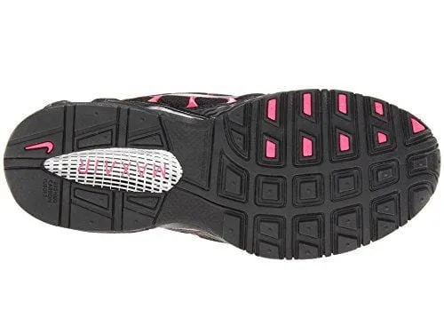 Nike Women's Air Max Torch 4 Running Shoe Black/Metallic Silver/Pink Flash Size 8 M US