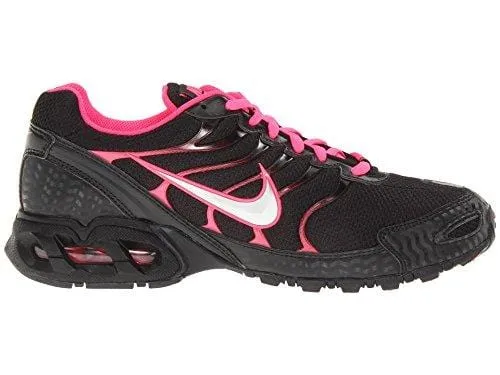 Nike Women's Air Max Torch 4 Running Shoe Black/Metallic Silver/Pink Flash Size 8 M US