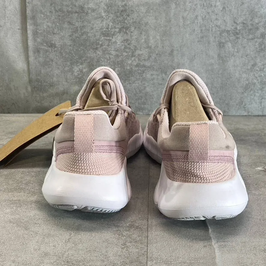 NIKE Women's Platinum Violet/White Free Run 5.0 Road Running Lace-Up Sneakers SZ 7