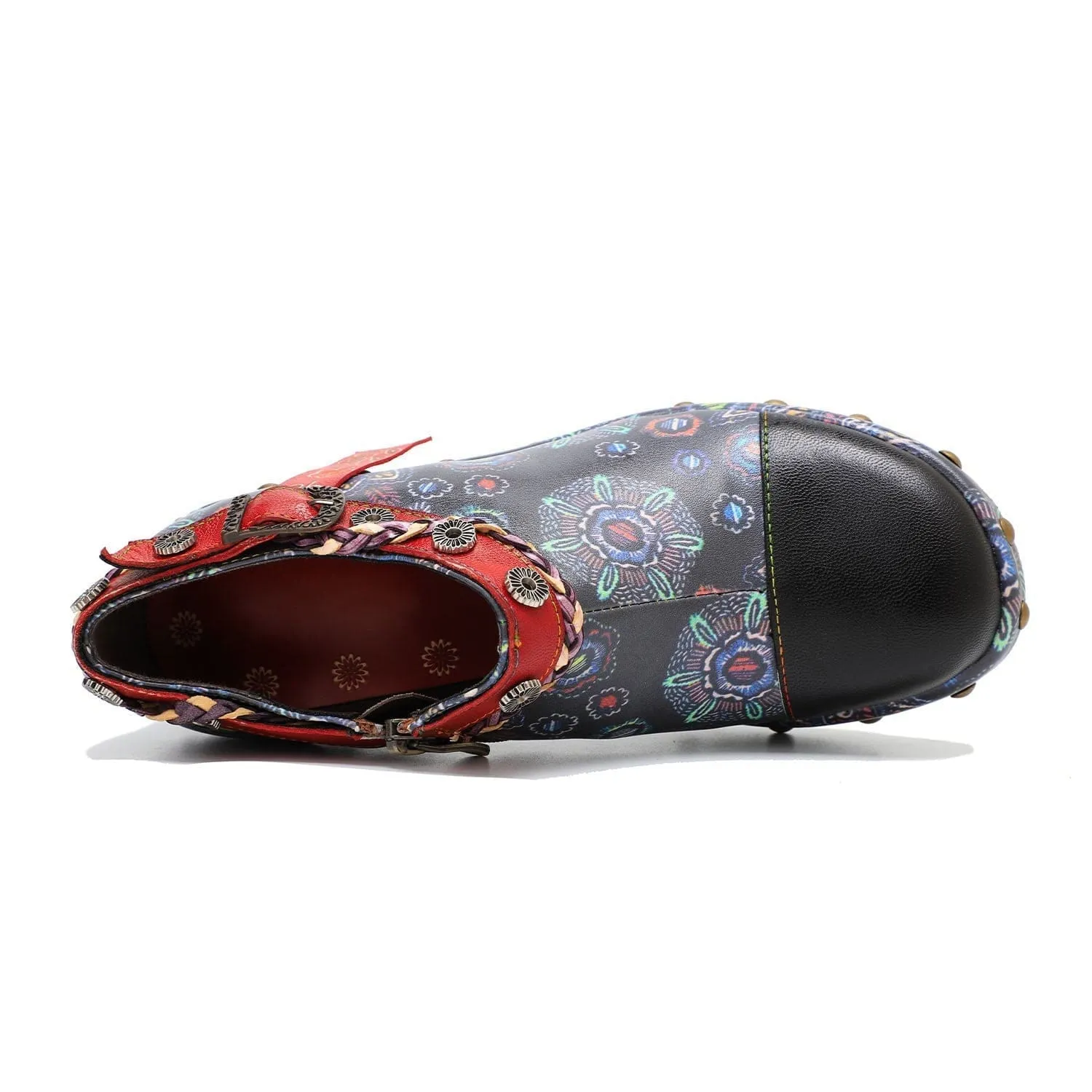 Retro Heavy Industry Style Comfortable Thick Heel Pumps