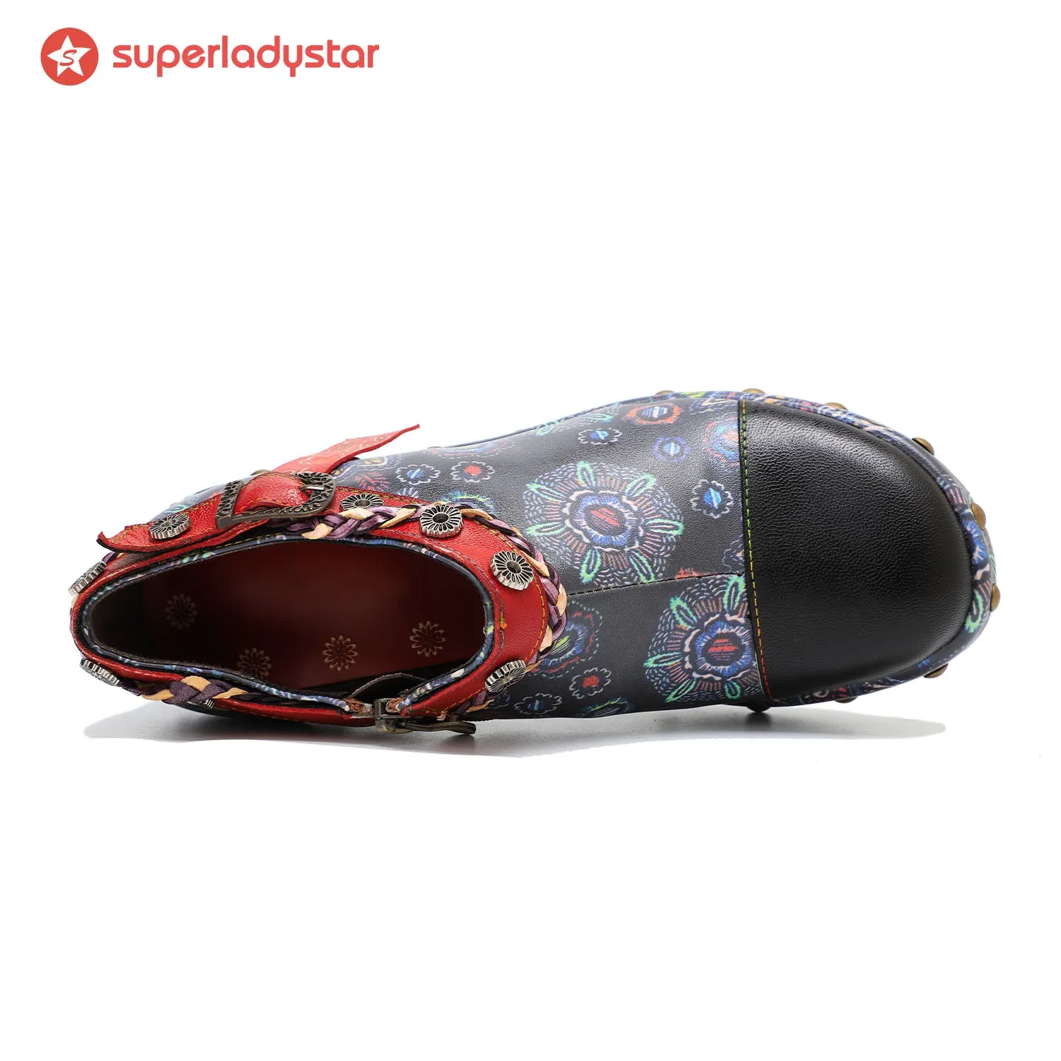 Retro Heavy Industry Style Comfortable Thick Heel Pumps